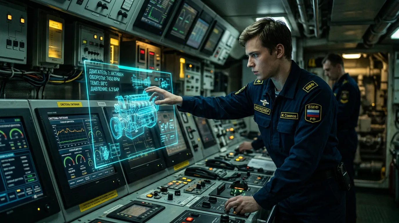 Photo - Цифровой штиль: в Петербурге запустили тренажер нового поколения для судомехаников