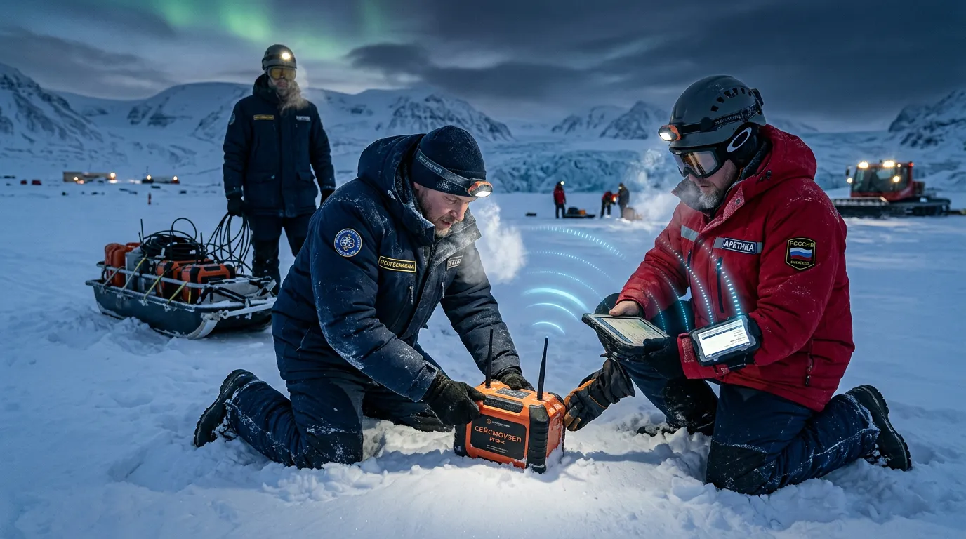 Photo - Record-Breaking: Russia Deploys Domestic 3D Seismic Survey System