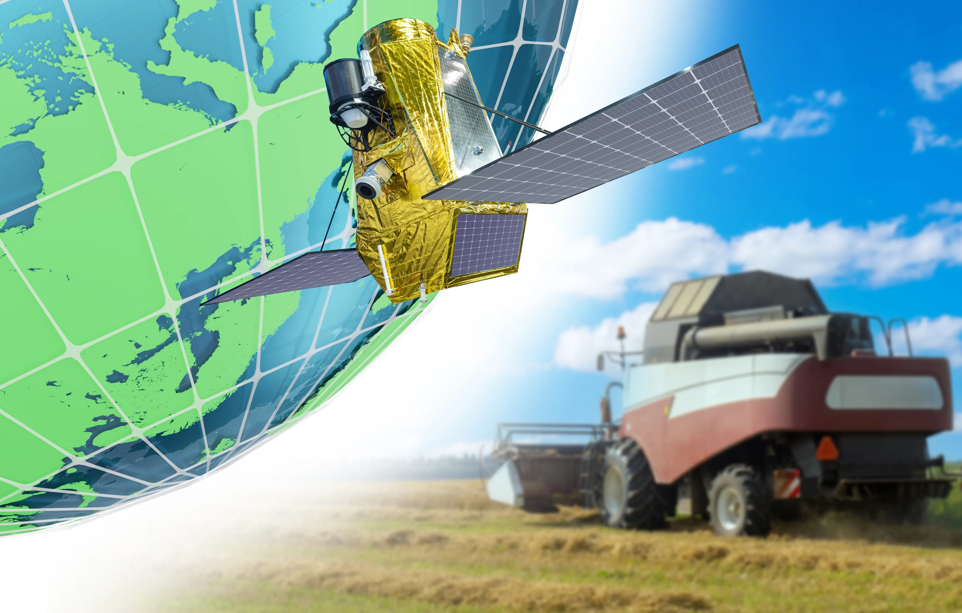 Photo - Absolute Precision: Russian AI-Driven Combines Navigate Every Row With Ease
