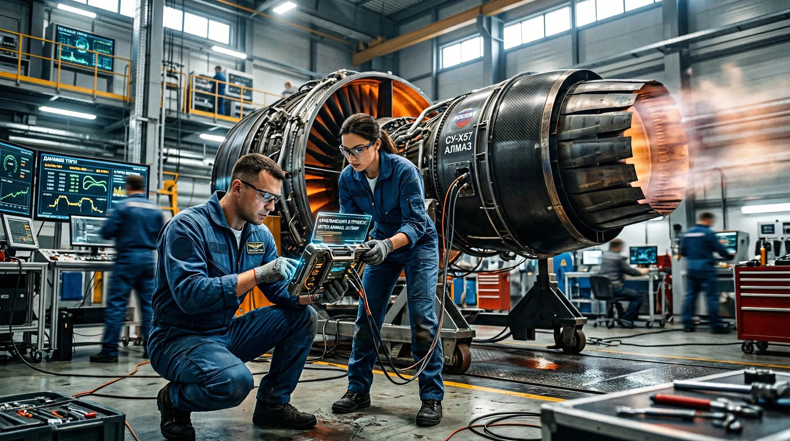 Photo - Perm Researchers Double the Speed of Detecting Faults in Aircraft Engines