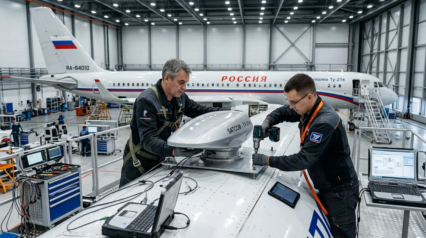 Photo - В России разработали комплекс для выхода в интернет с борта самолета