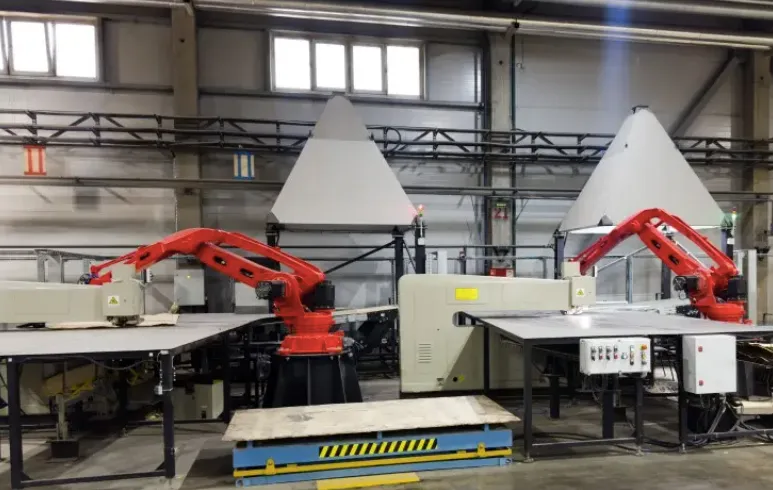 В России роботизировали линию фанерного завода