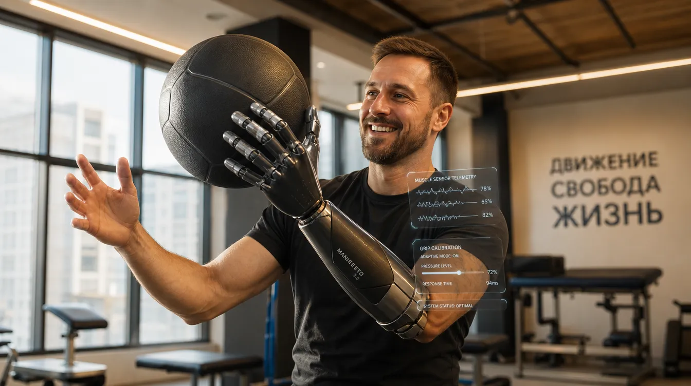 Photo - Muscle-Controlled: Russia Deploys New-Generation Bionic Hand Prosthesis