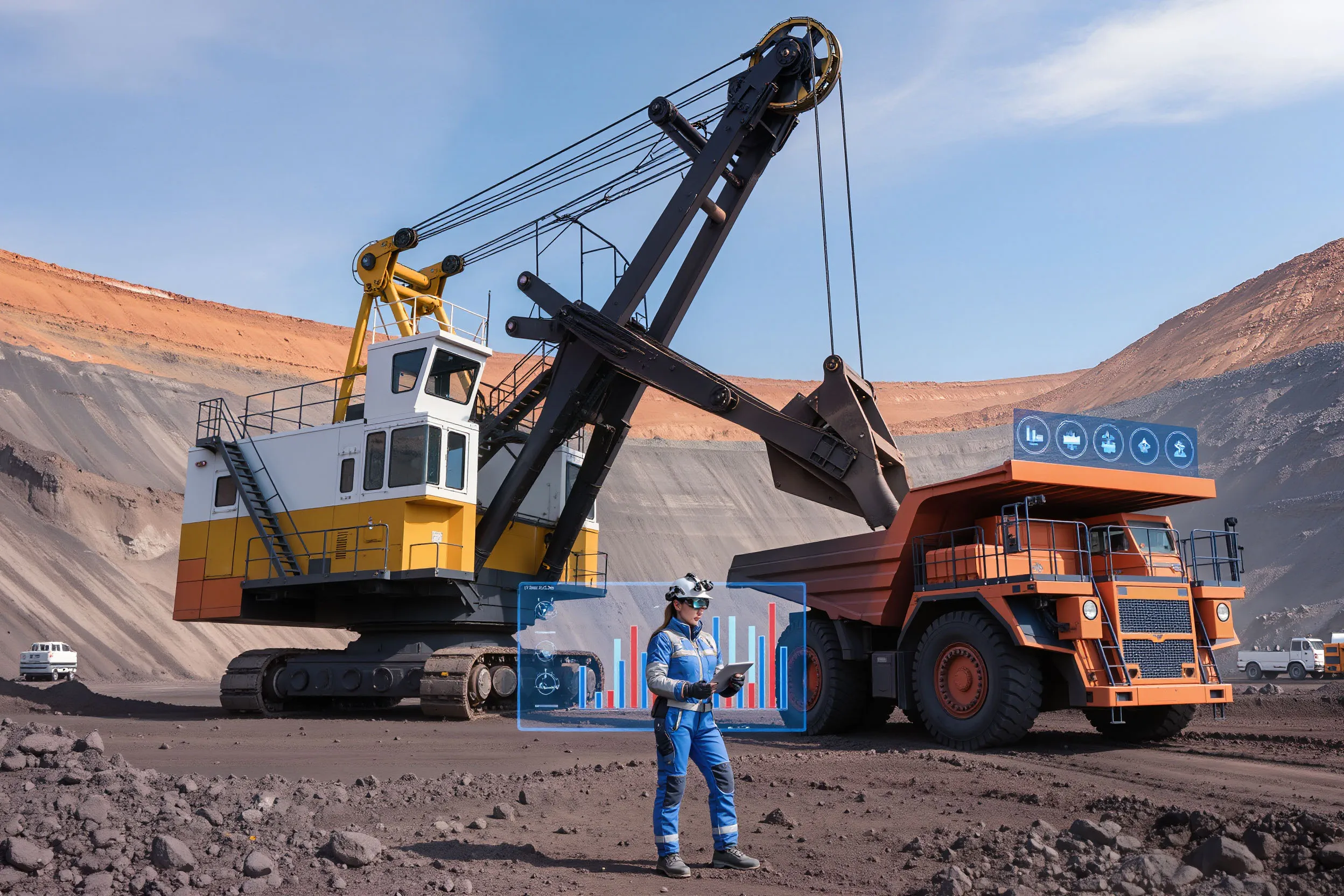 Photo - Company Udokan Med’ (Udokan Copper) Launches Its Own Automated Open-Pit Management System