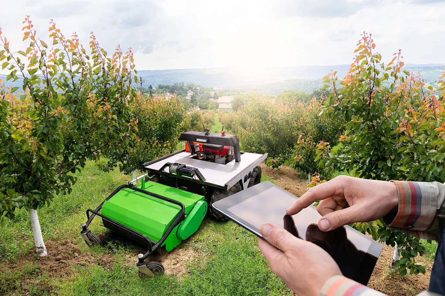 Photo - Cyber Lawnmowers in Kirov: Robotics Reach the City Parks