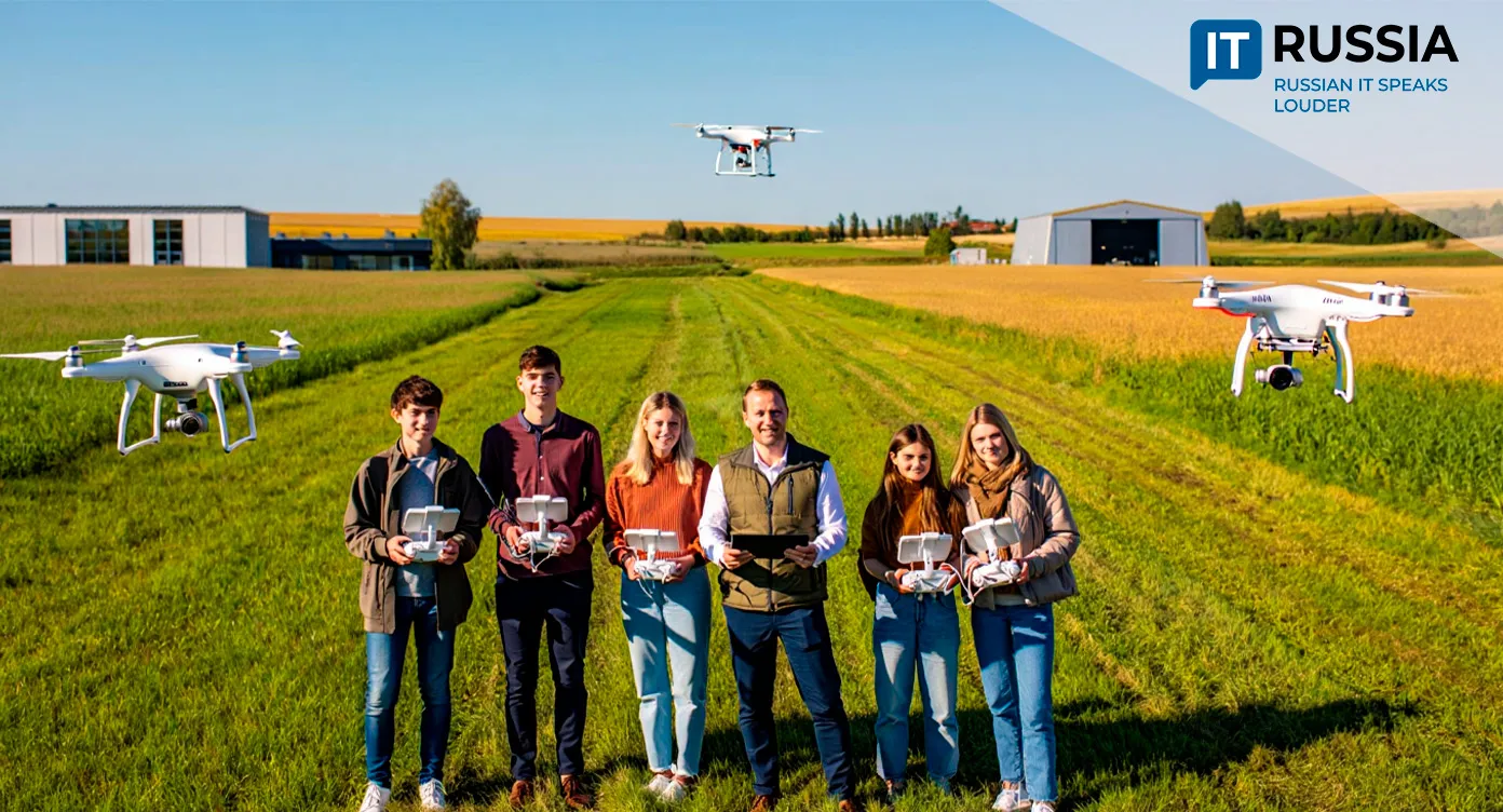 Learning to Fly: Russian Farmers Train to Operate Agricultural Drones