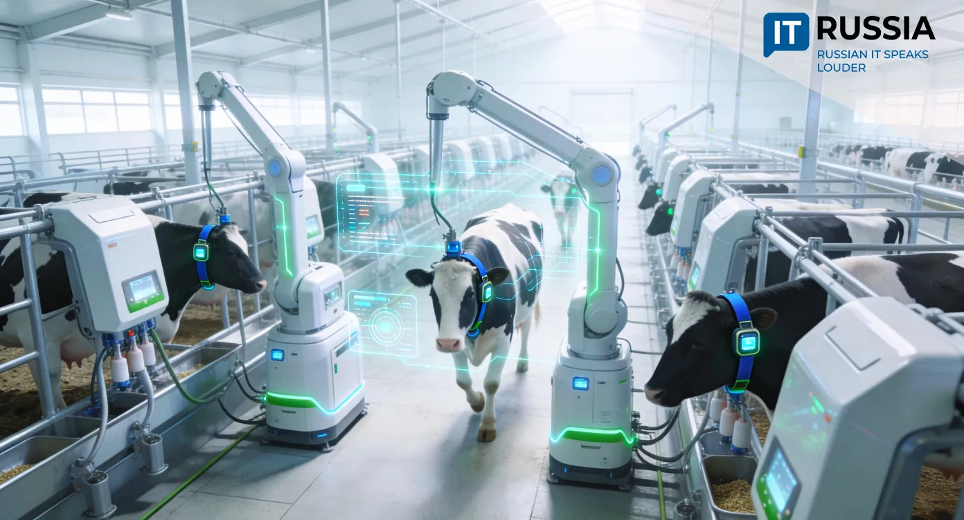 В Игринском районе Удмуртии приступили к работе роботы-животноводы