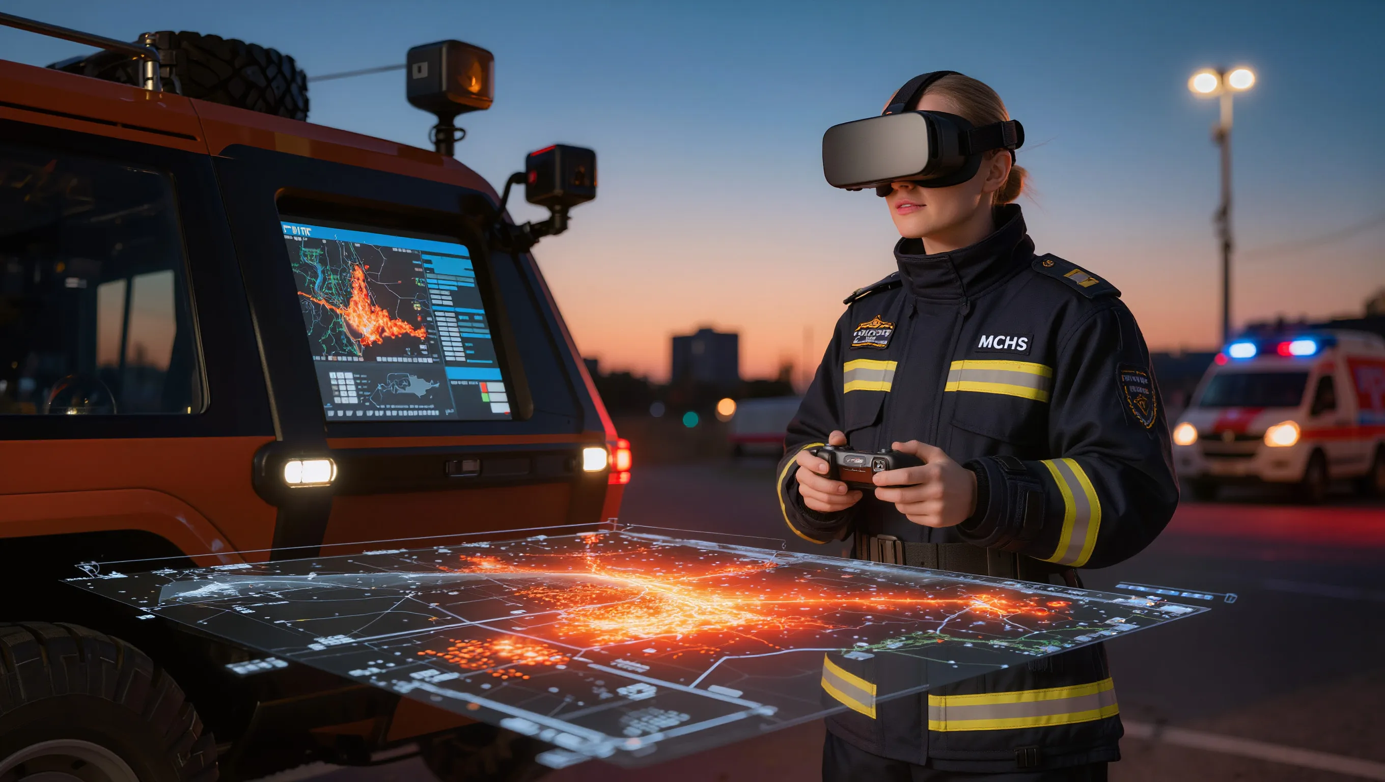 Photo - Russia Tests Drone Designed to Fight Complex Industrial Fires