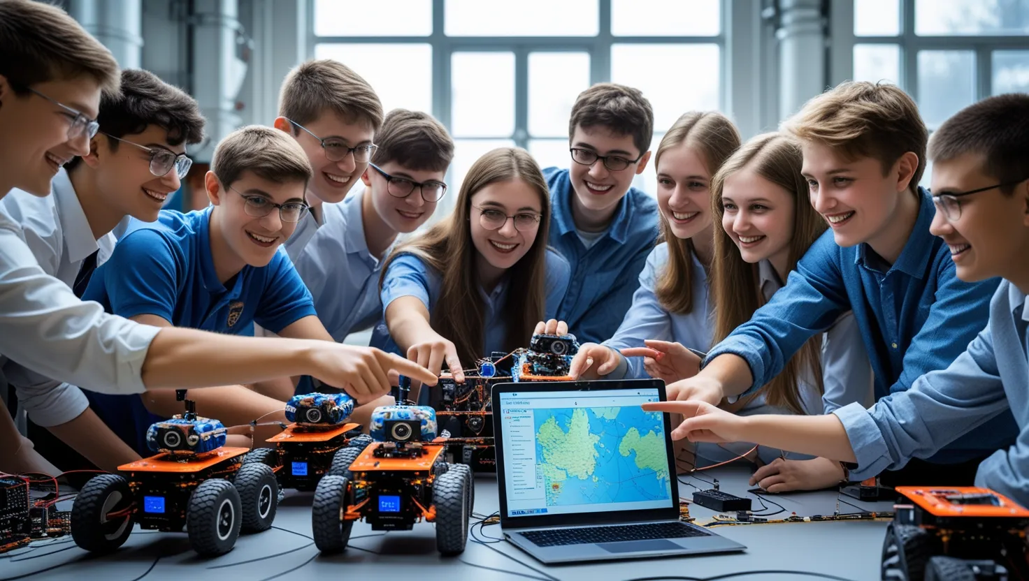 Photo - Iron Logic: Moscow Hosts Russia’s First Open National Robotics Olympiad