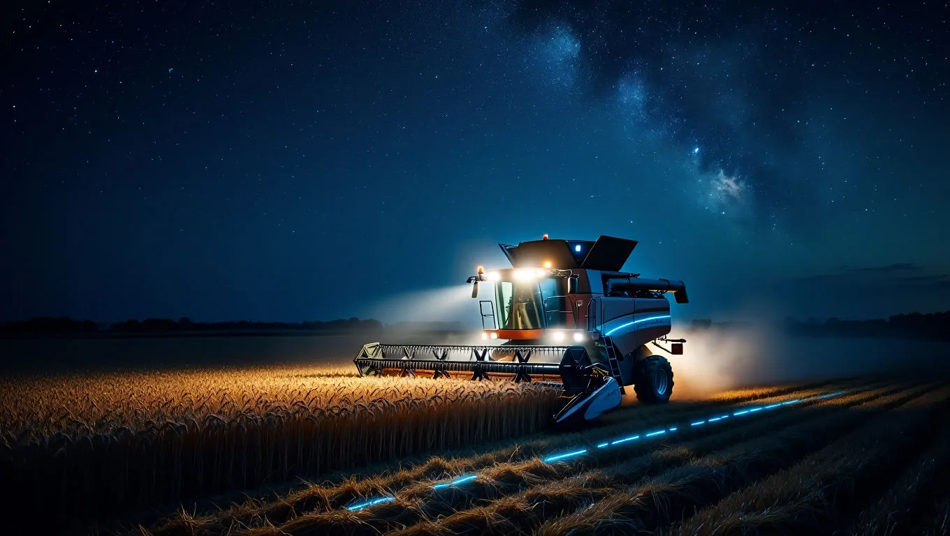 Photo - Russian Combine Harvesters Will Operate Without Human Operators