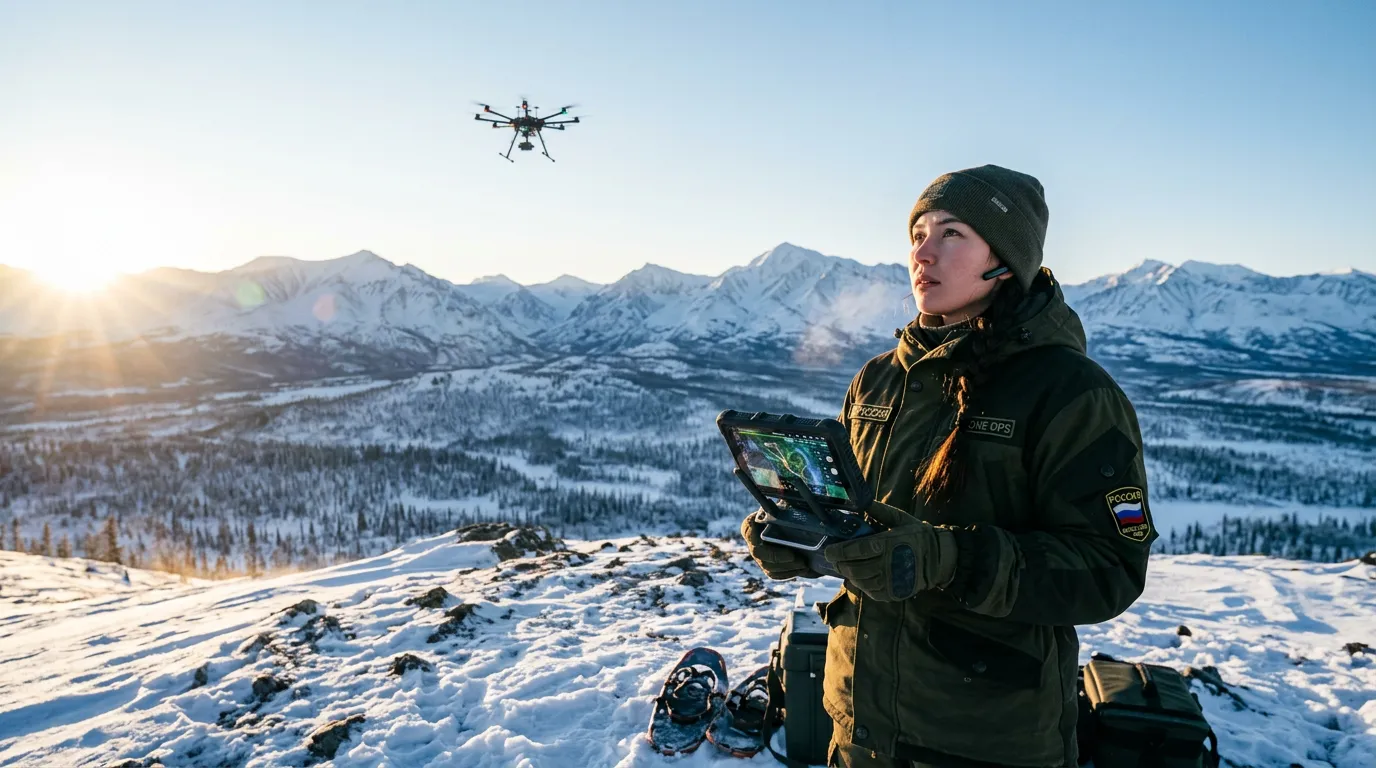 Photo - Drones Over the Taiga: Yakutskenergo Saves Millions With UAV Power Line Inspections