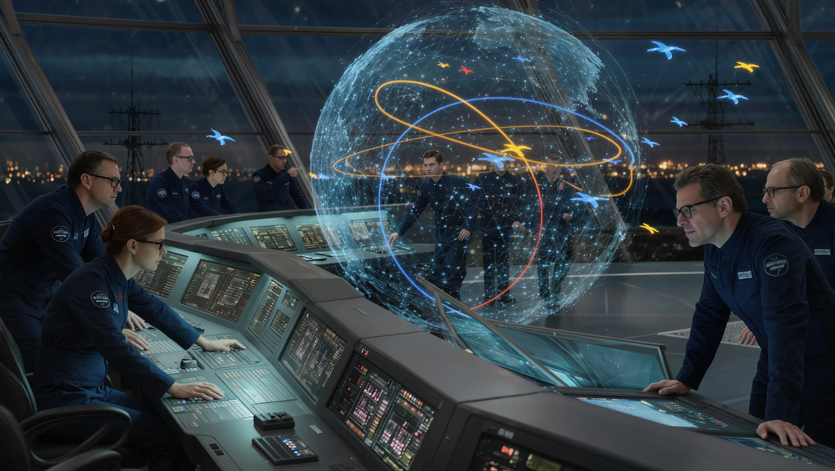 Photo - Автоматика защищает самолёты от птиц