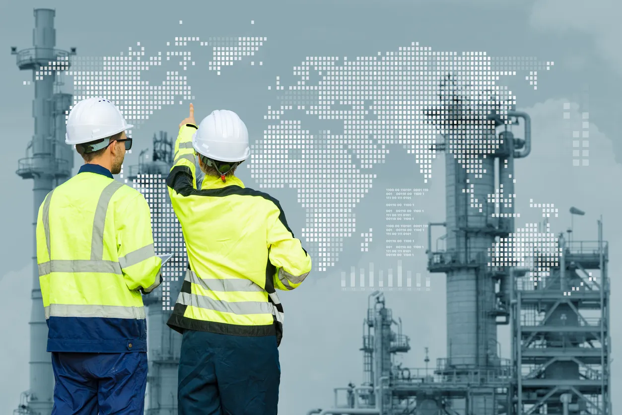 3D Model of an Oil Pumping Station Created in Russia