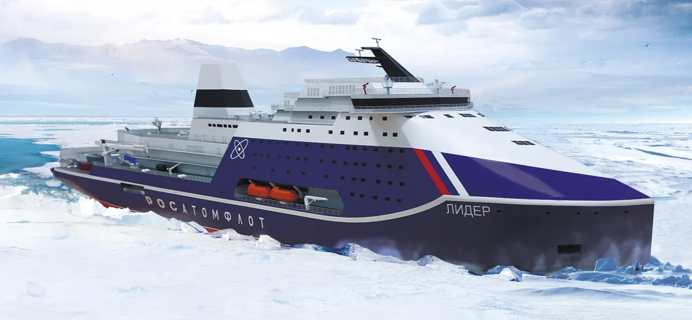 Russia Equips the World’s Most Powerful Icebreaker With a Unique Lubrication Control System