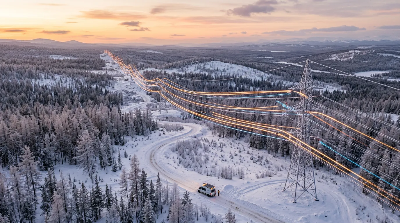 Photo - Drones Over the Taiga: Yakutskenergo Saves Millions With UAV Power Line Inspections