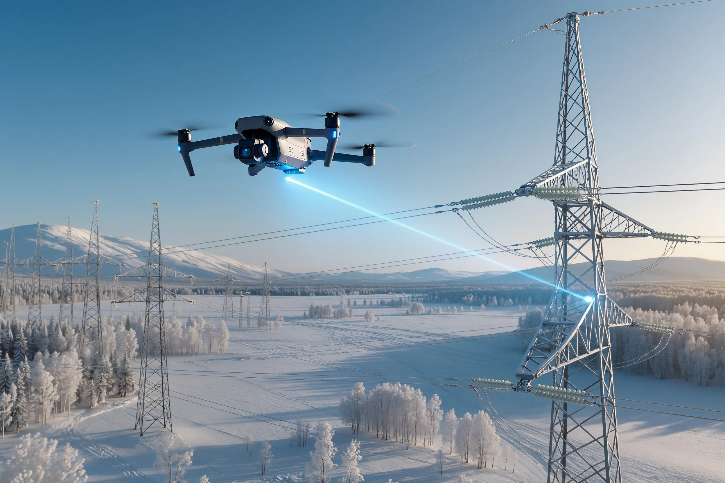 Photo - Drones in Utilities: Uncrewed Aircraft Become “Digital Inspectors” of Utility Networks