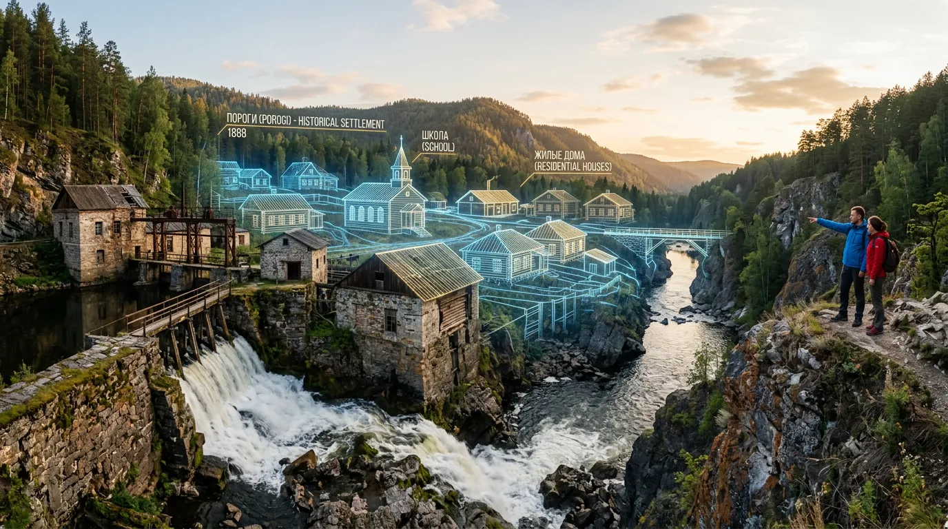 Photo - Schoolchildren Develop Virtual Tour of Porogi Settlement and Historic Hydroelectric Plant