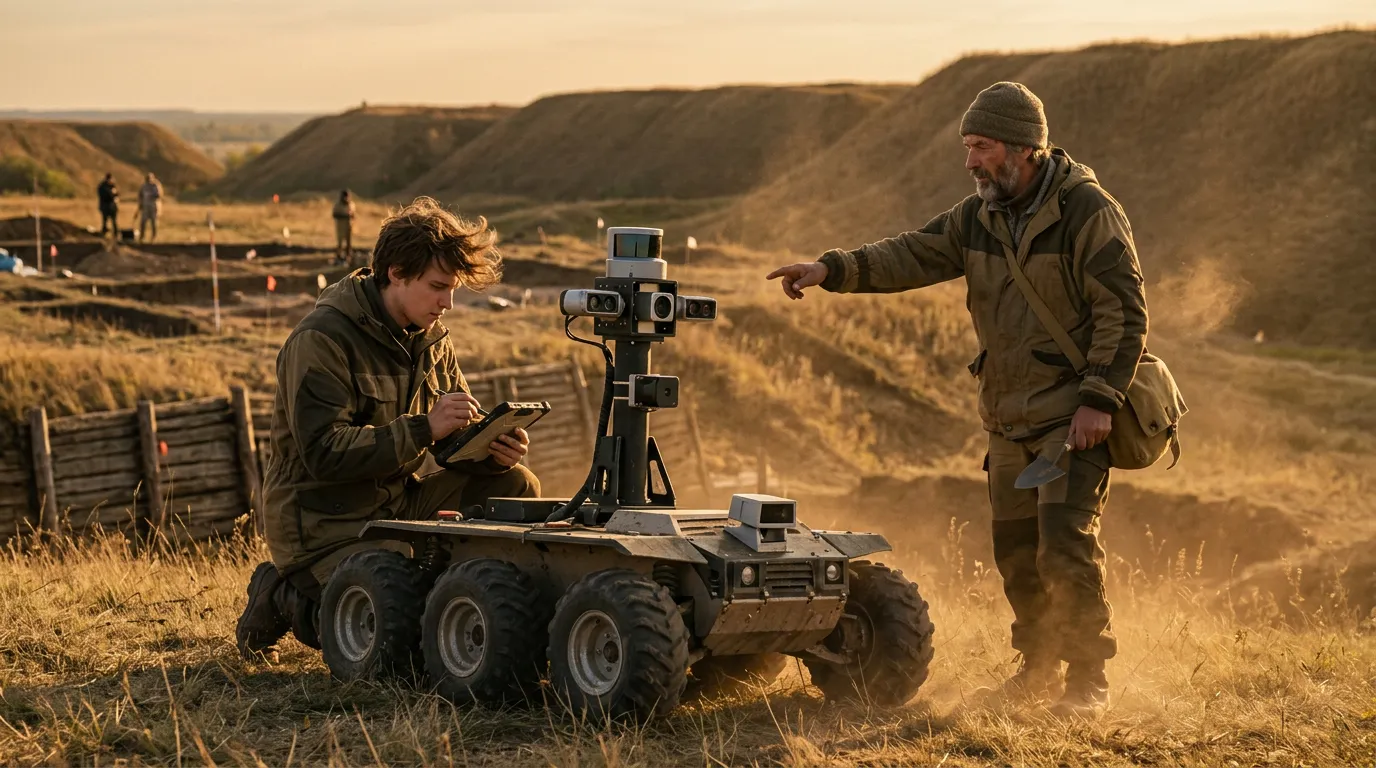 Photo - Russia Develops Archaeology Robot to Automatically Search for Artifacts Underground