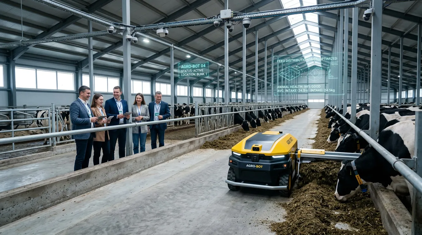 Photo - Digital Waiter Keeps Cattle Feed on Track