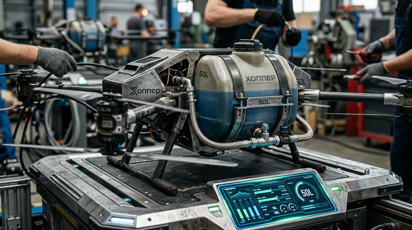 Photo - Large Drones for a Large Country