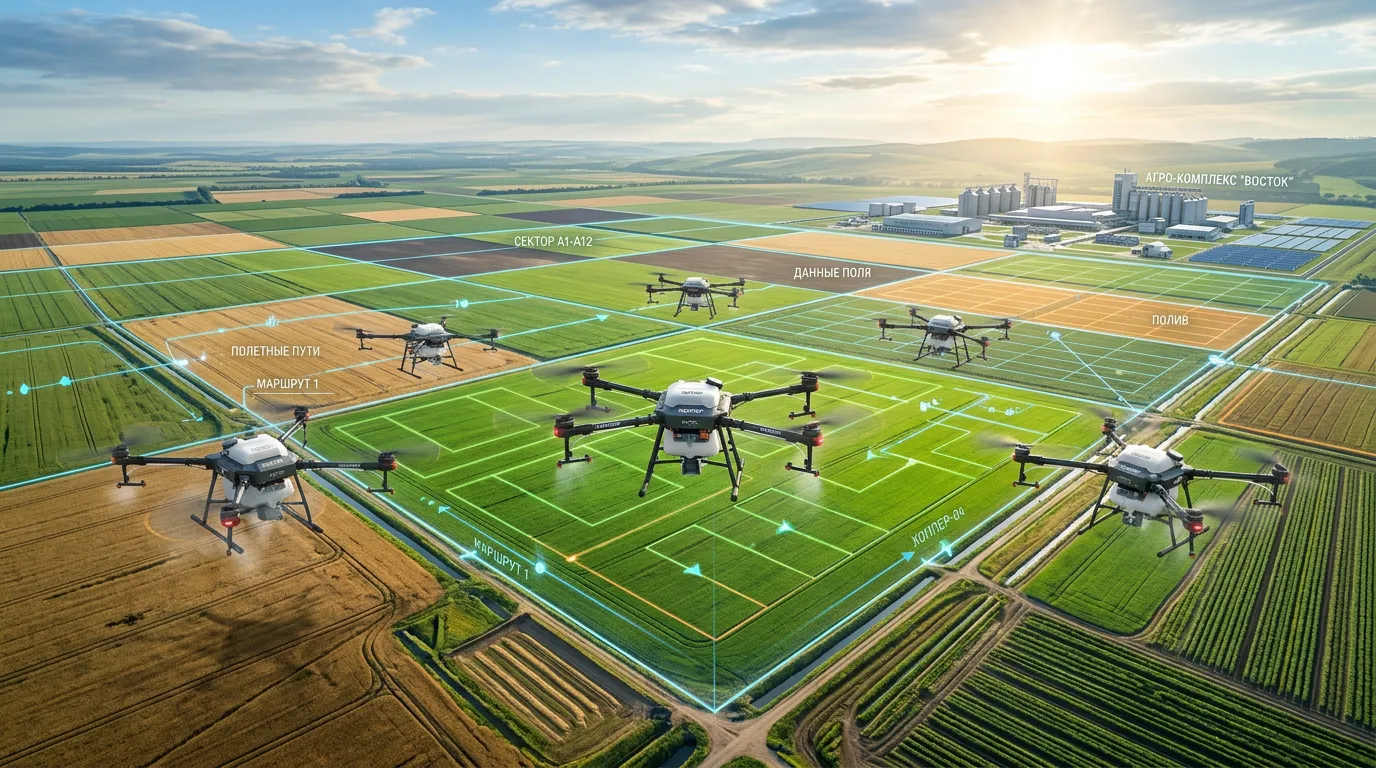 Photo - Large Drones for a Large Country