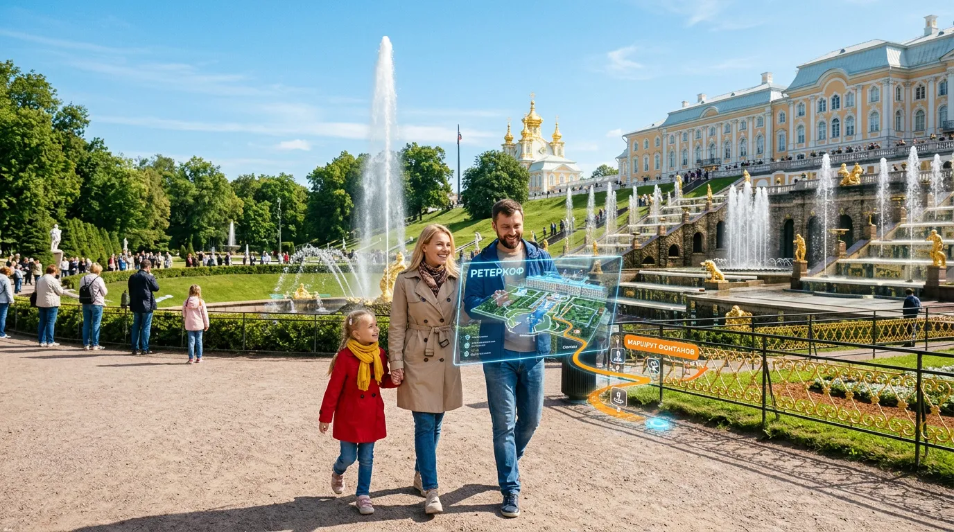 Photo - AI Guide to Help Visitors Navigate Peterhof Park