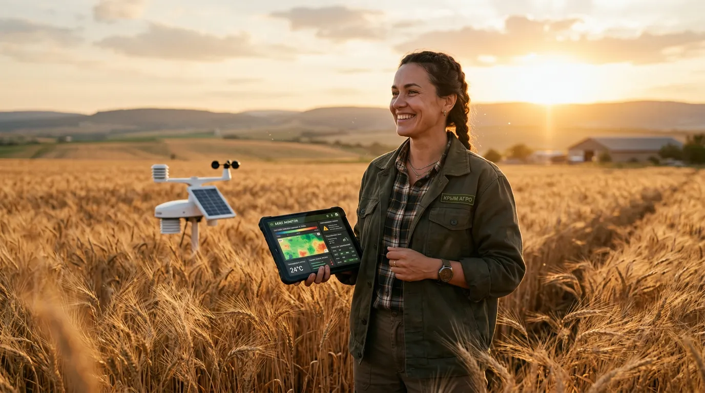 Photo - An Intelligent Weather Station Will Keep Watch Over Field Conditions