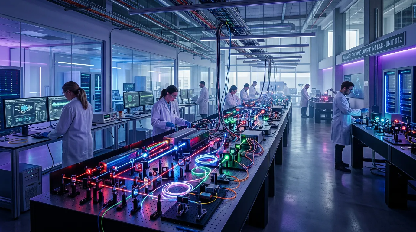 Photo - Photonic Computing Moves Closer as Skoltech Researchers Reach a New Milestone