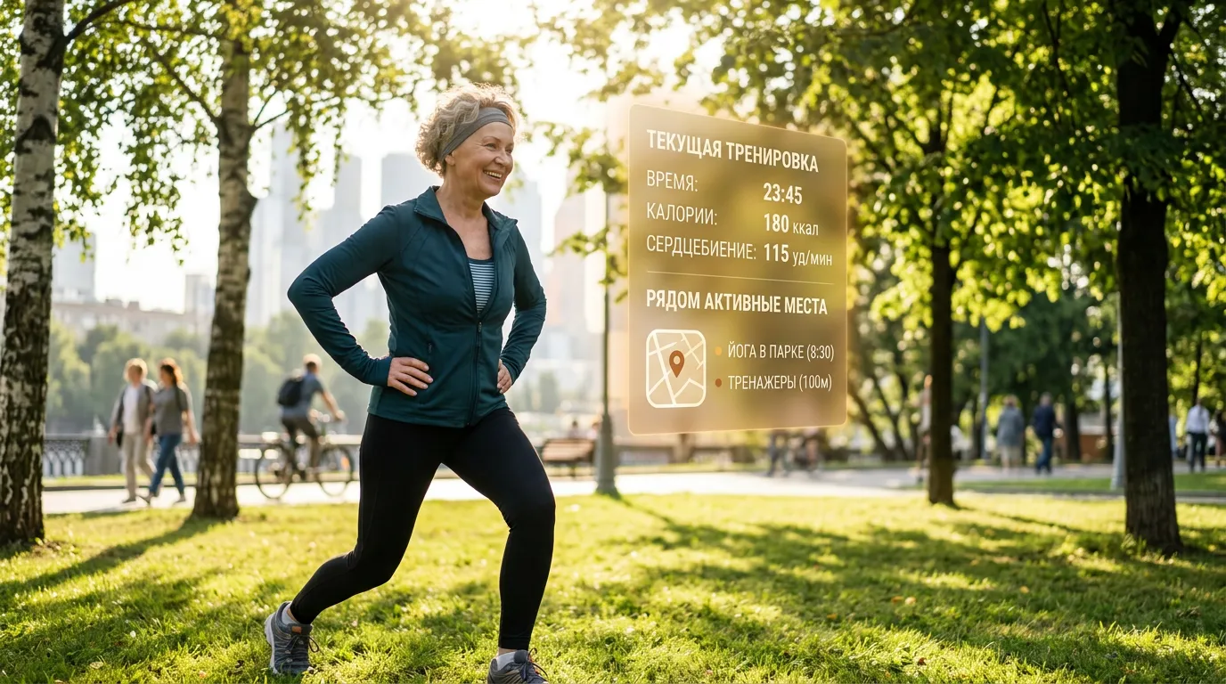 Photo - Level Up With Grandma: Older Russians Set Personal Bests With Online Workouts