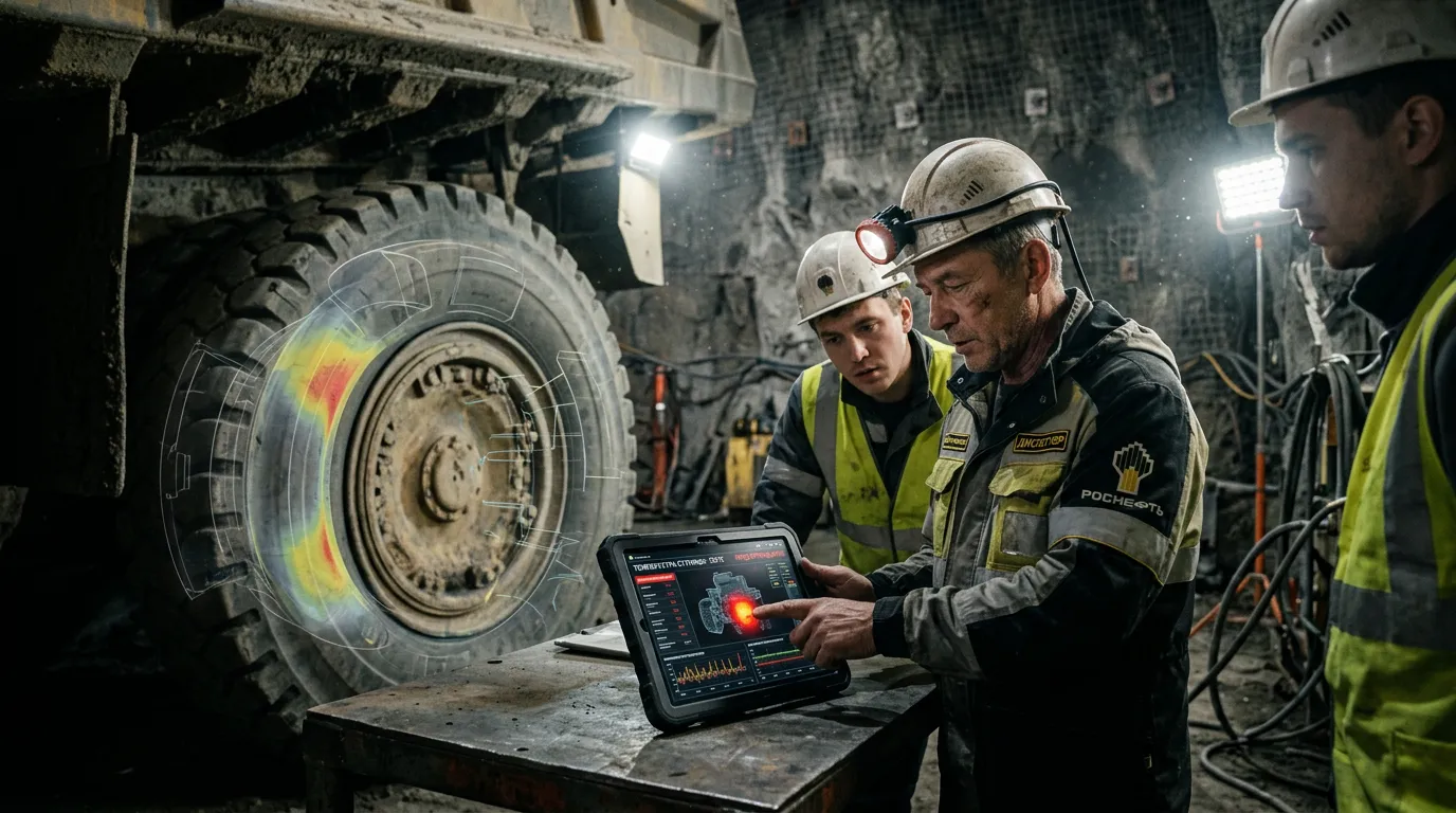 Photo - Nornickel Deploys Tire Monitoring System at Skalisty Mine