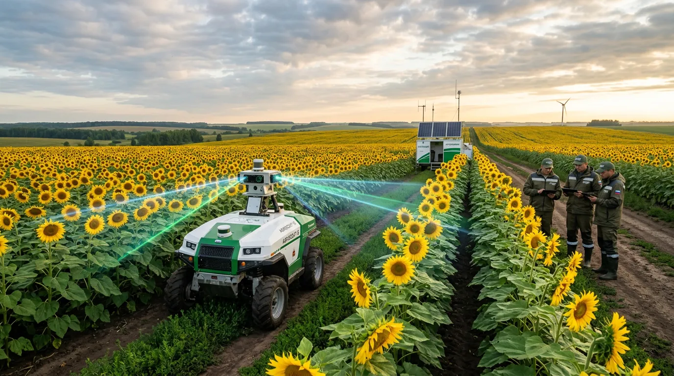 Photo - Smart App Could Improve Sunflower Fertility Roguing