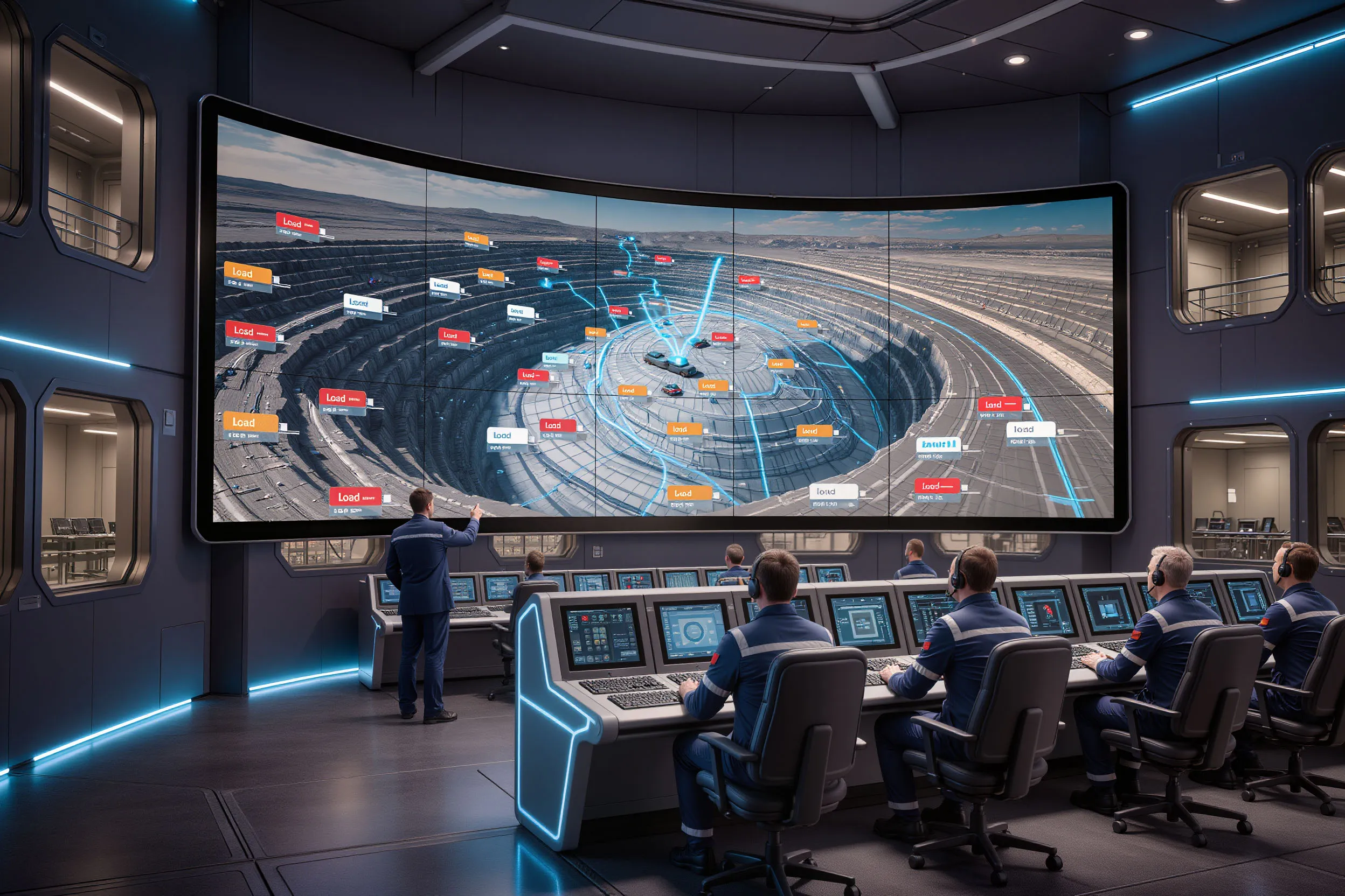 Photo - Company Udokan Med’ (Udokan Copper) Launches Its Own Automated Open-Pit Management System