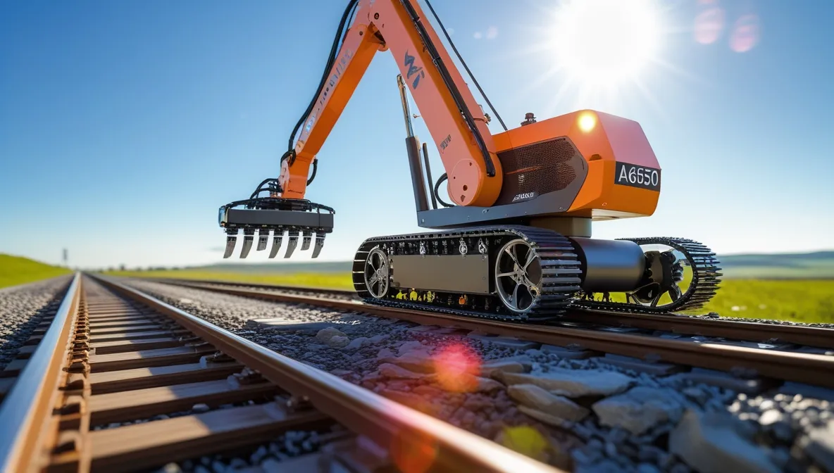 Photo - Smart Rail Technology: Russia’s A650 Robot Ushers in a New Era of Track Maintenance