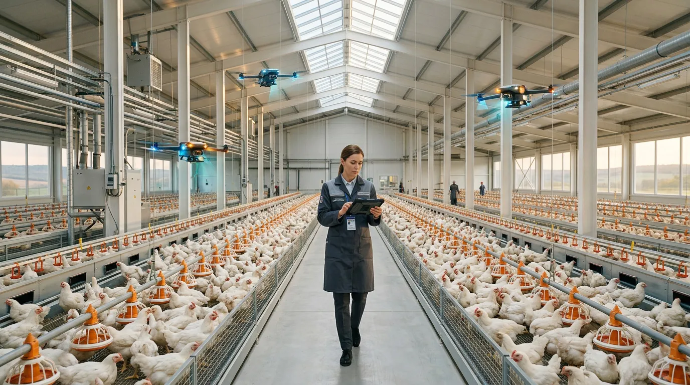 Photo - The Era of Robots Begins in Poultry Farming