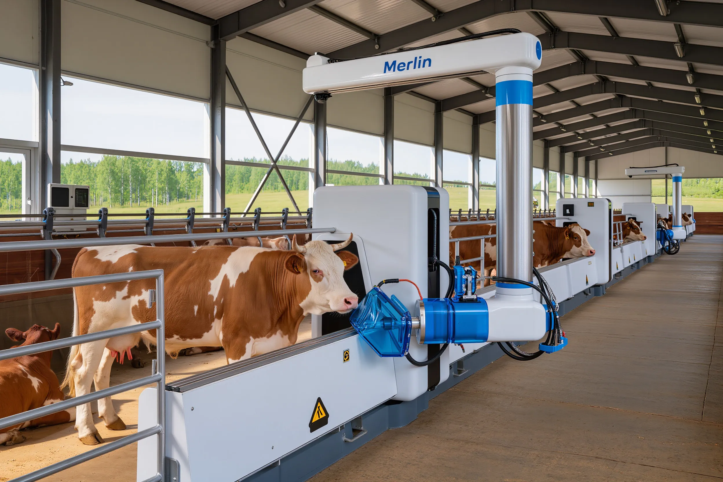 Photo - Robots Take Over Dairy Farming in Russia’s Udmurtia Region