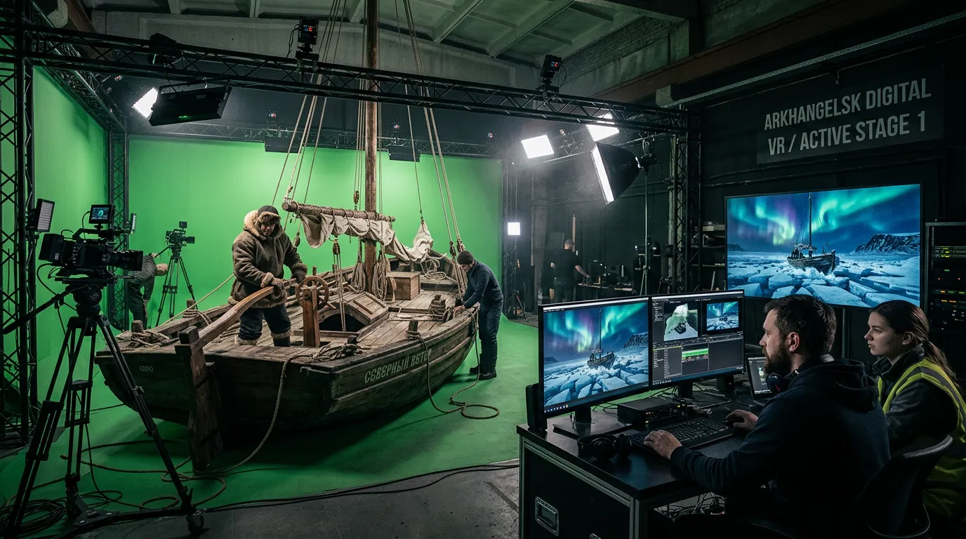 Photo - “15 Miles of Light”: Arkhangelsk Creates VR Films About the History of the Russian North