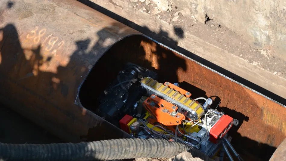 Saratov Branch of T Plus Deploys Robotic Defect Detector for Pipeline Inspections