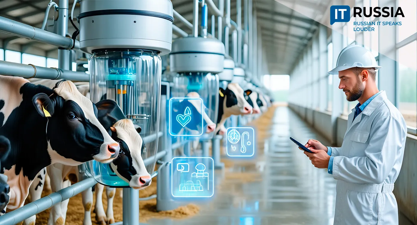 Digital Dairy: Cows Learn to Work with Robots