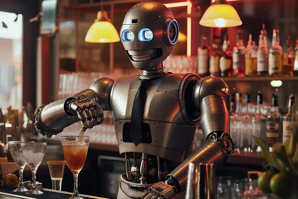 Crimean Students Build Tank-Like Robots, Paparazzi Bots and Bartenders