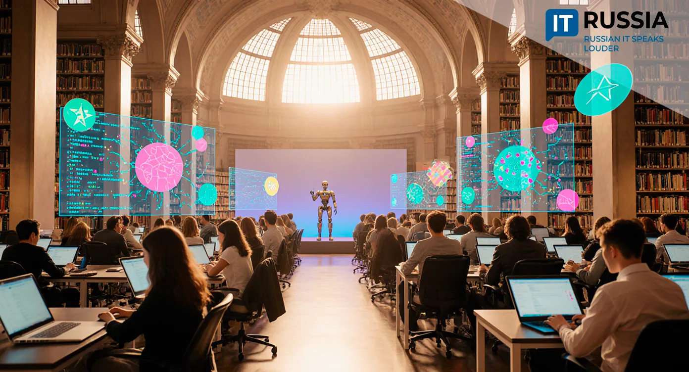 A Library Dome in St. Petersburg Becomes Yandex’s Hybrid Coworking and AI Lab