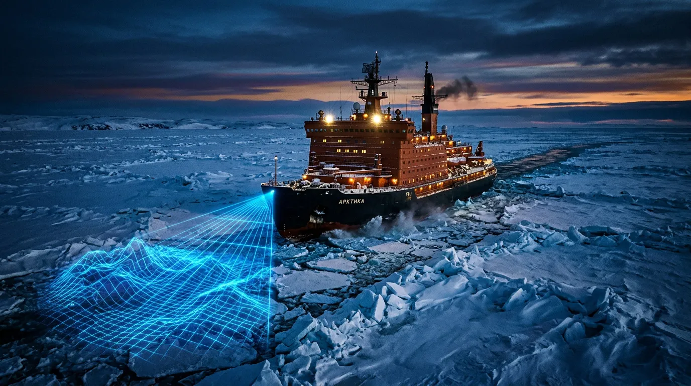 Photo - Ultrasound That Can Read Ice Like a Book: A New Way to Analyze Arctic Pressure Ridges