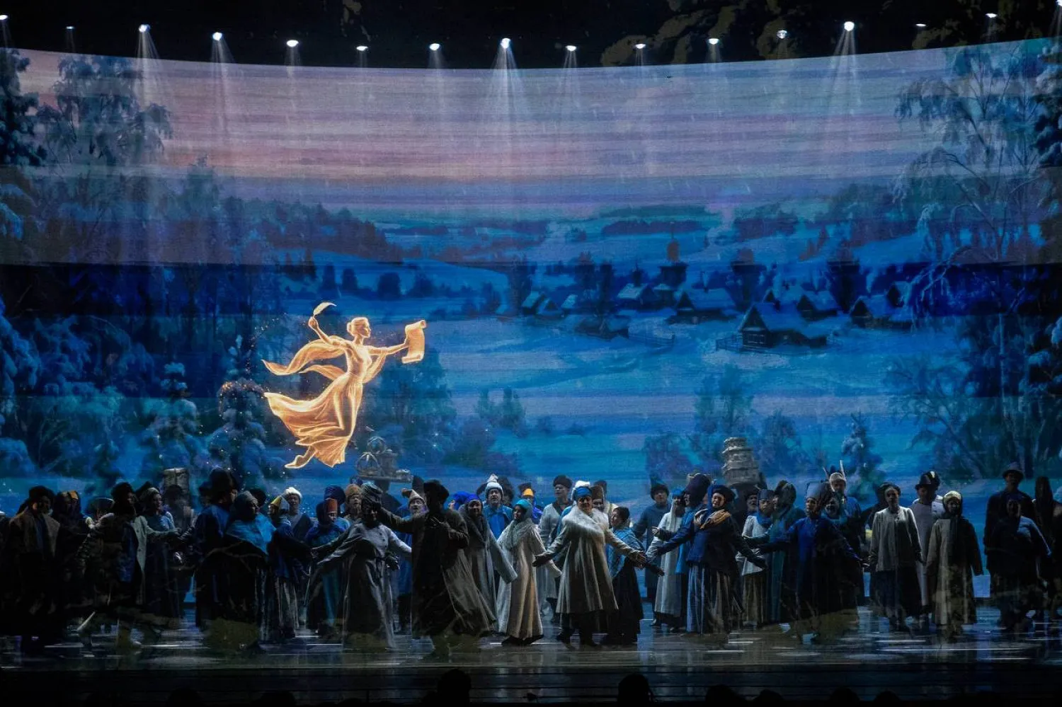AI-Generated Visuals Debut on the Mariinsky Theatre Stage