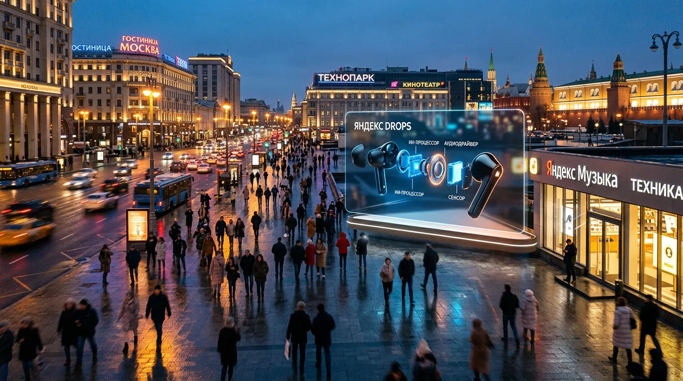 Photo - Yandex Launches Russia’s First AI Earbuds With a Built-In Assistant