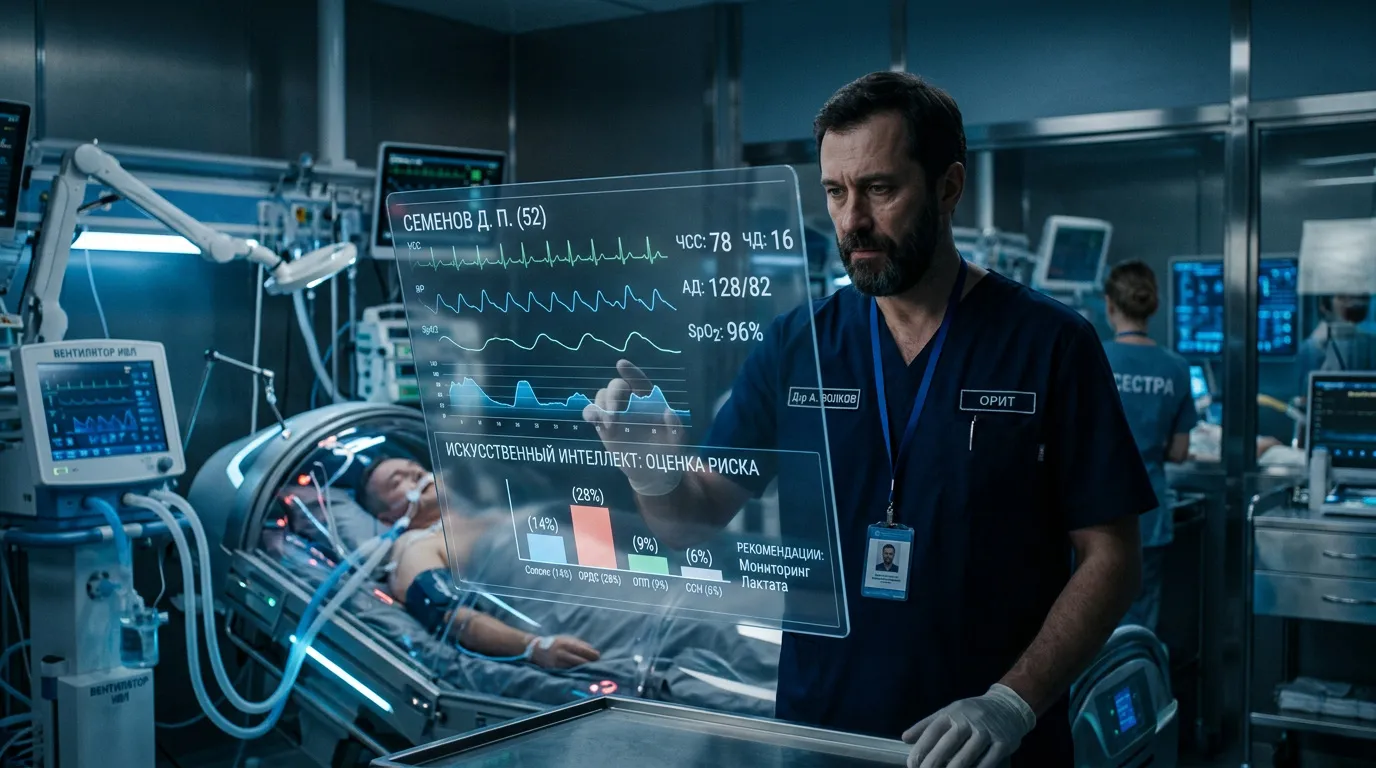 Photo - Six Hours to Save a Life: Russian Scientists Train AI to Detect Sepsis in Intensive Care Units