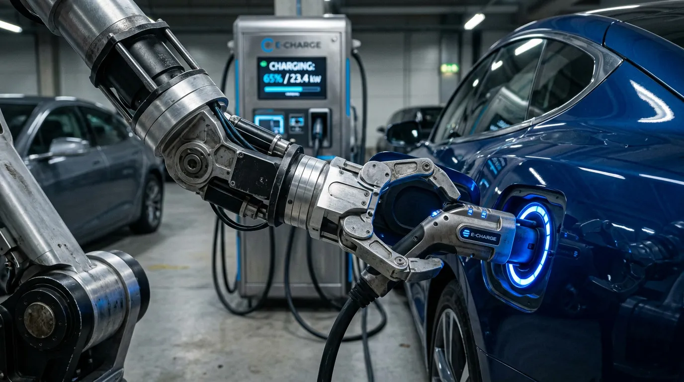 Photo - Russia’s First Mobile EV Charging Robot Hits the Road