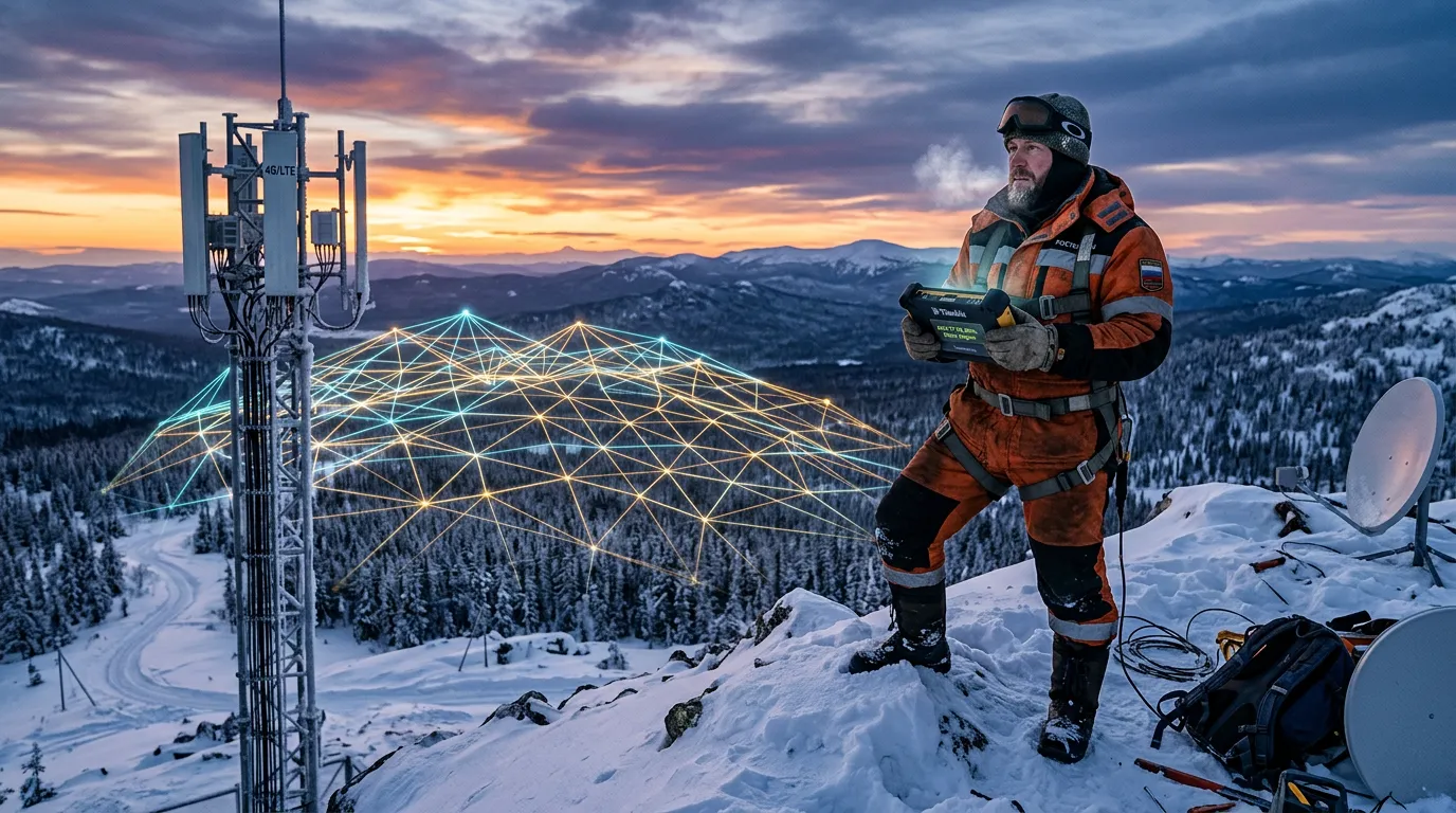 Photo - 28 Base Stations to Be Built in Remote Krasnoyarsk Region by Year-End
