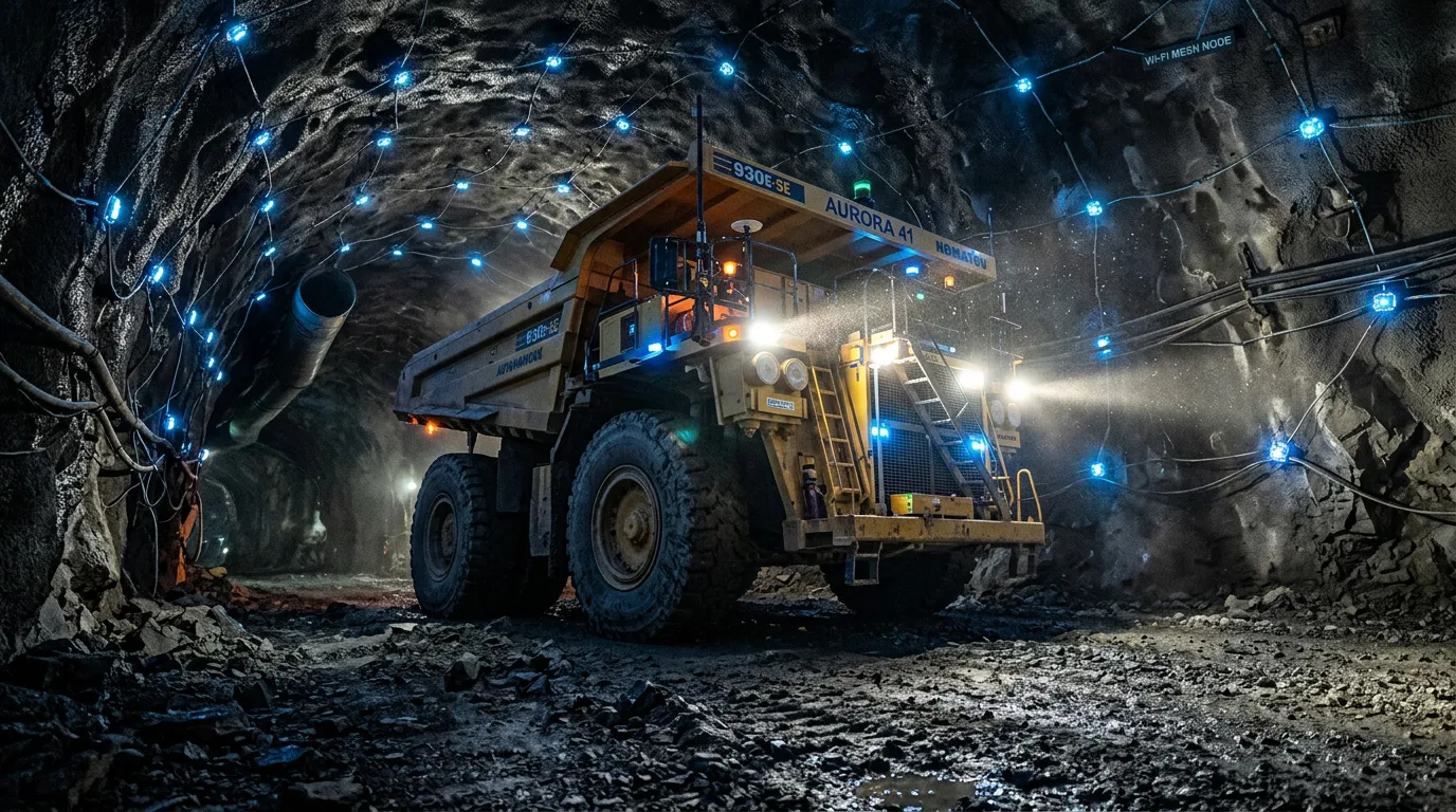 Photo - AI Dispatcher Deployed at Internatsionalny Underground Mine