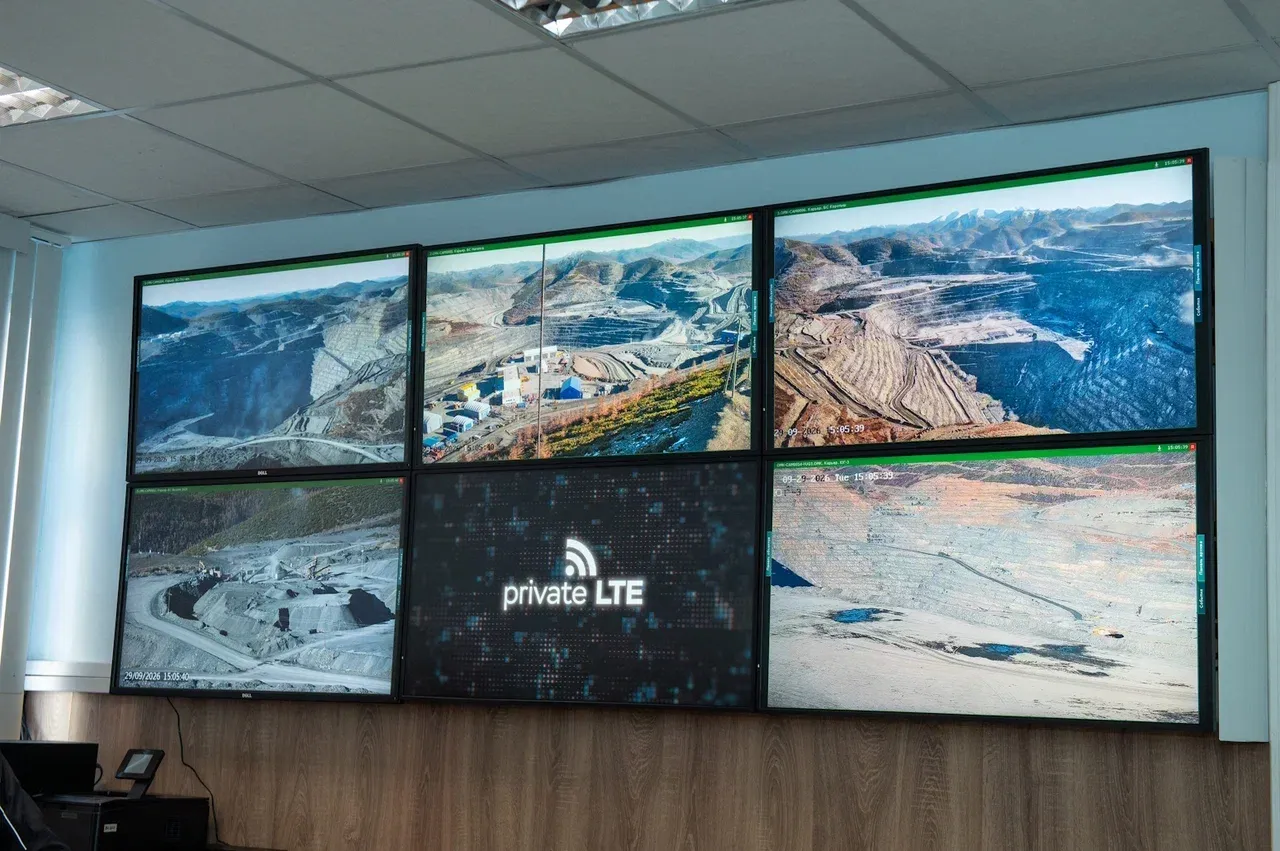 Private LTE Network Launched at Natalka Mining and Processing Plant