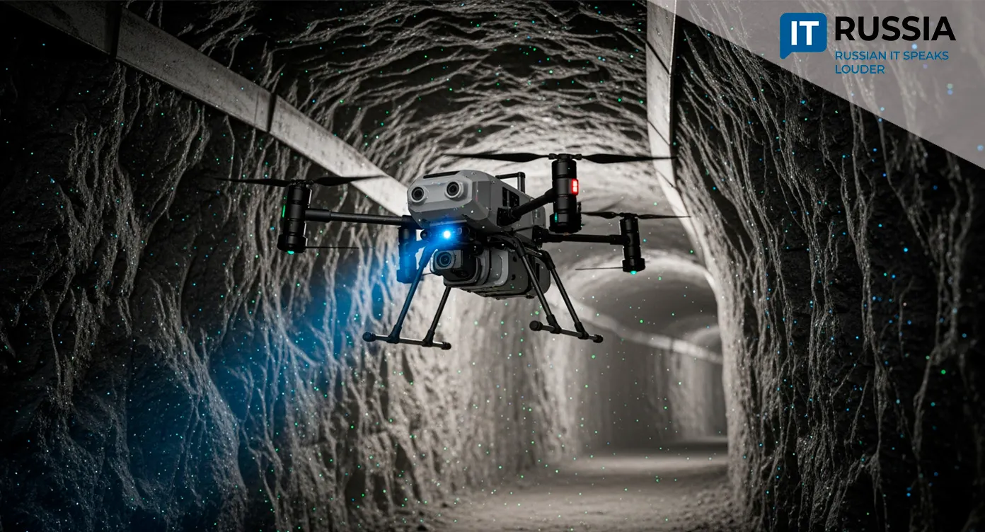 Innopolis University Develops High-Mobility UAV for Underground Mining