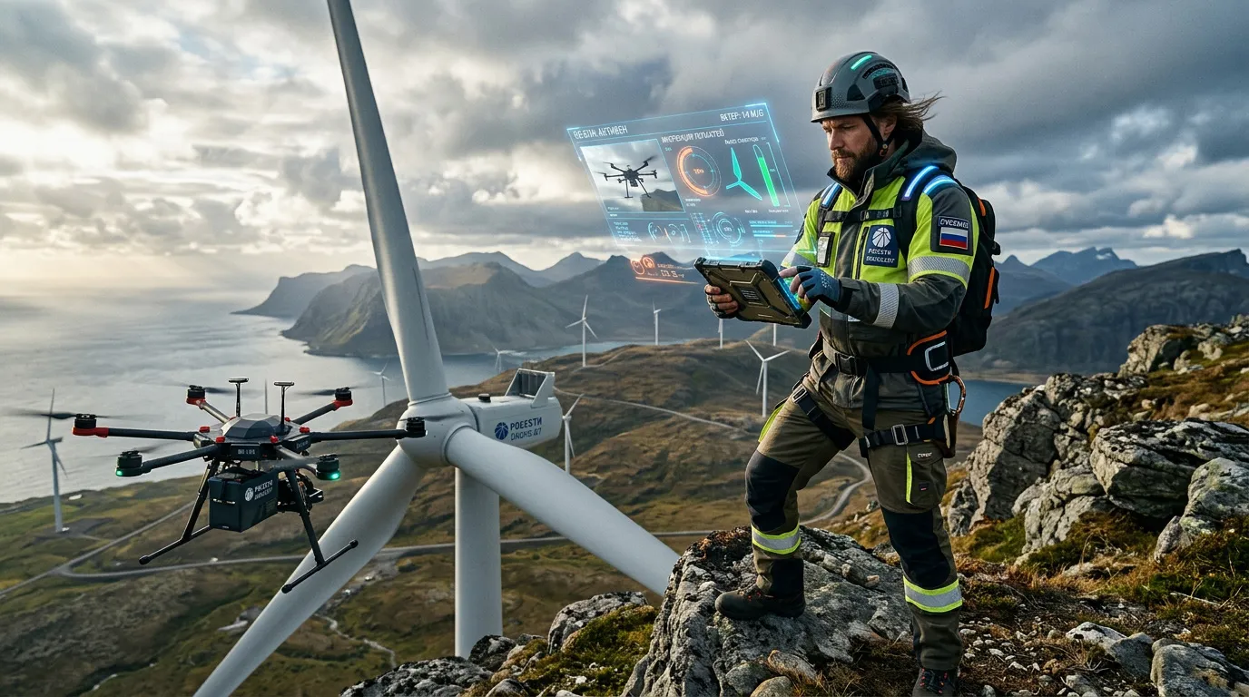 Photo - Russian University Develops Drone Systems to Lay Groundwork for Digital Energy